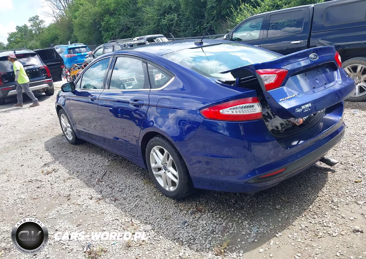 2013 Ford Fusion Se VIN:3FA6P0H76DR124681 - 3