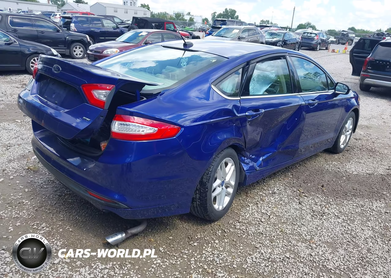 2013 Ford Fusion Se VIN:3FA6P0H76DR124681 - 4