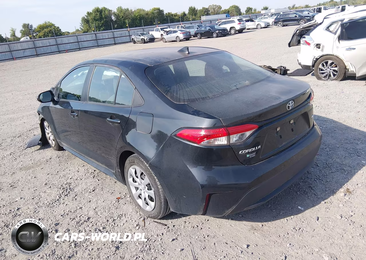2020 Toyota Corolla Le VIN:5YFEPRAE3LP095387 - 3