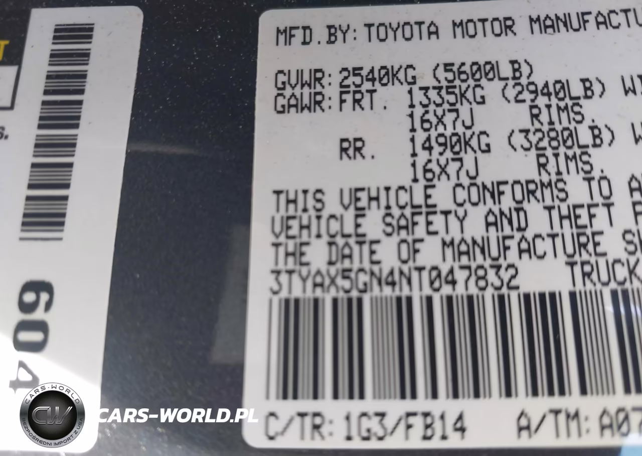 2022 Toyota Tacoma Sr VIN:3TYAX5GN4NT047832 - 9