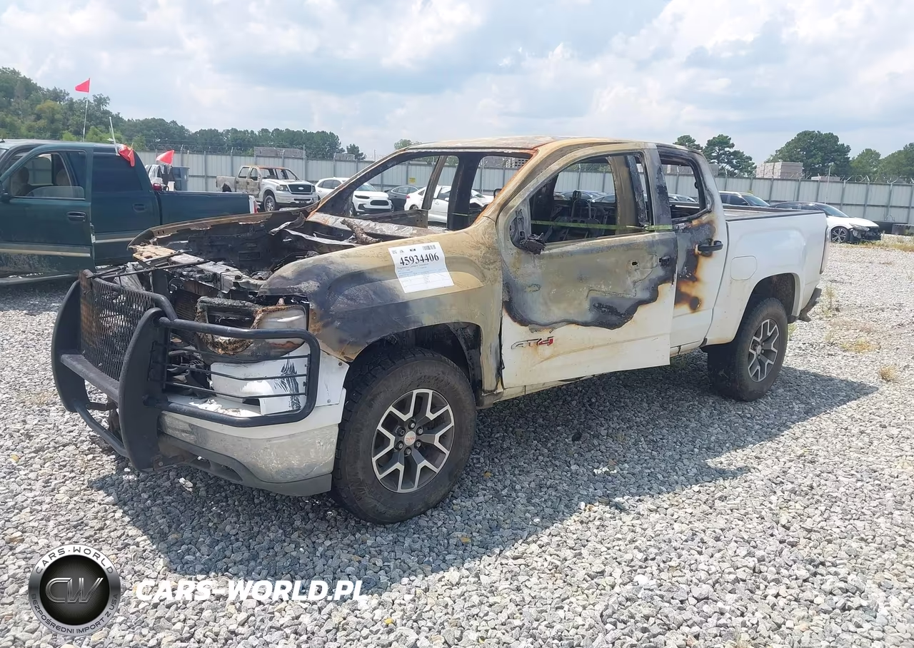 2022 GMC Canyon 4Wd Short Box At4 - Leather VIN:1GTG6FEN1N1166887 - 2