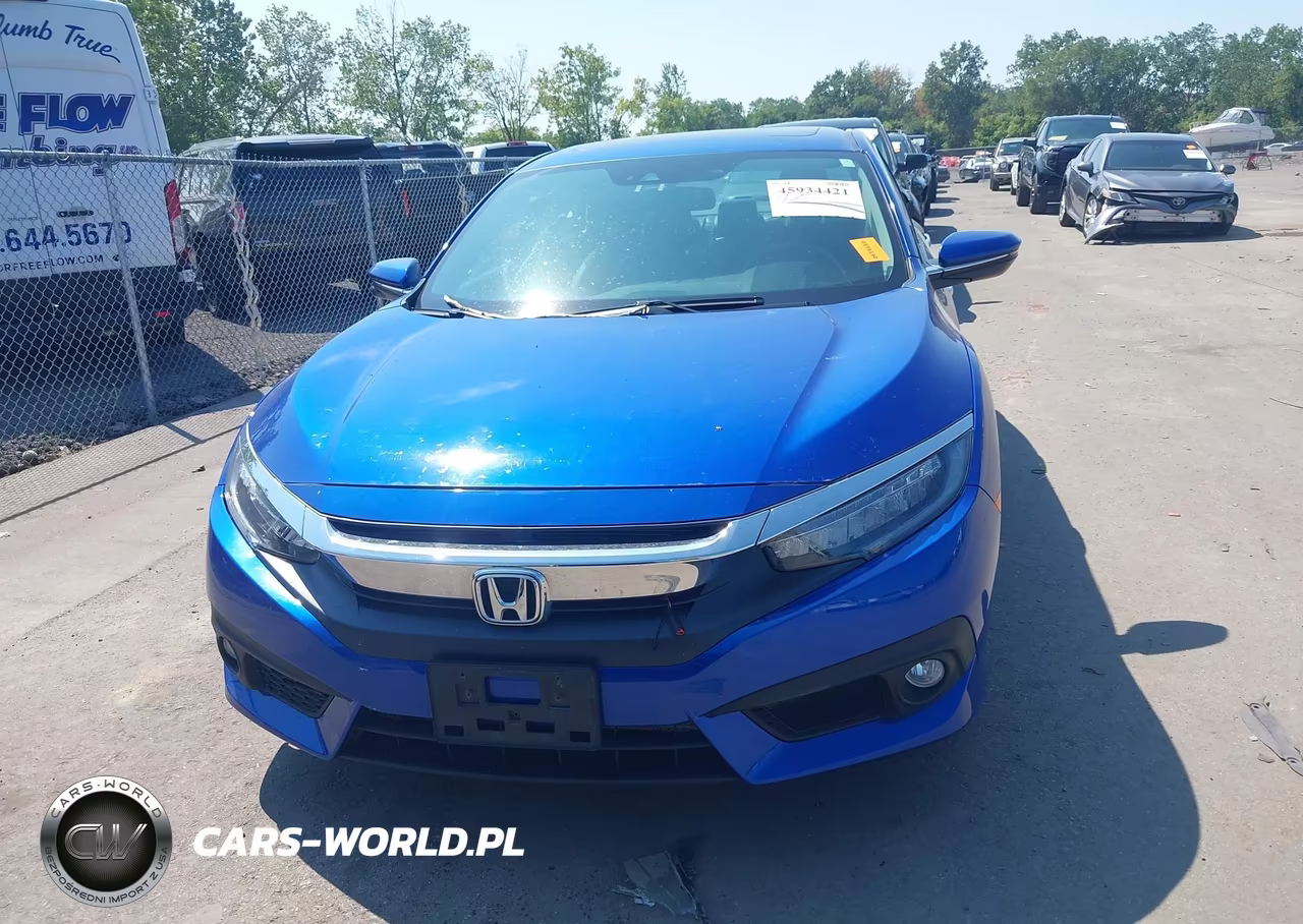 2017 Honda Civic Touring VIN:19XFC1F98HE001459 - 12