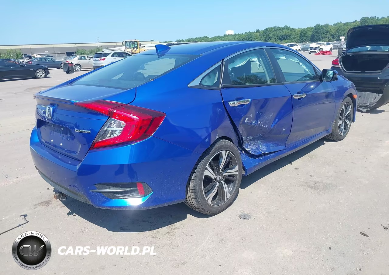 2017 Honda Civic Touring VIN:19XFC1F98HE001459 - 4