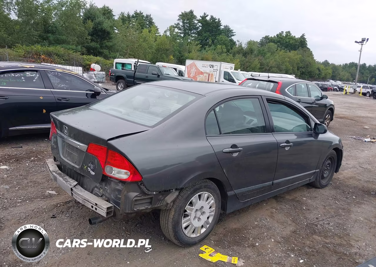 2009 Honda Civic Vp VIN:2HGFA15309H514635 - 4