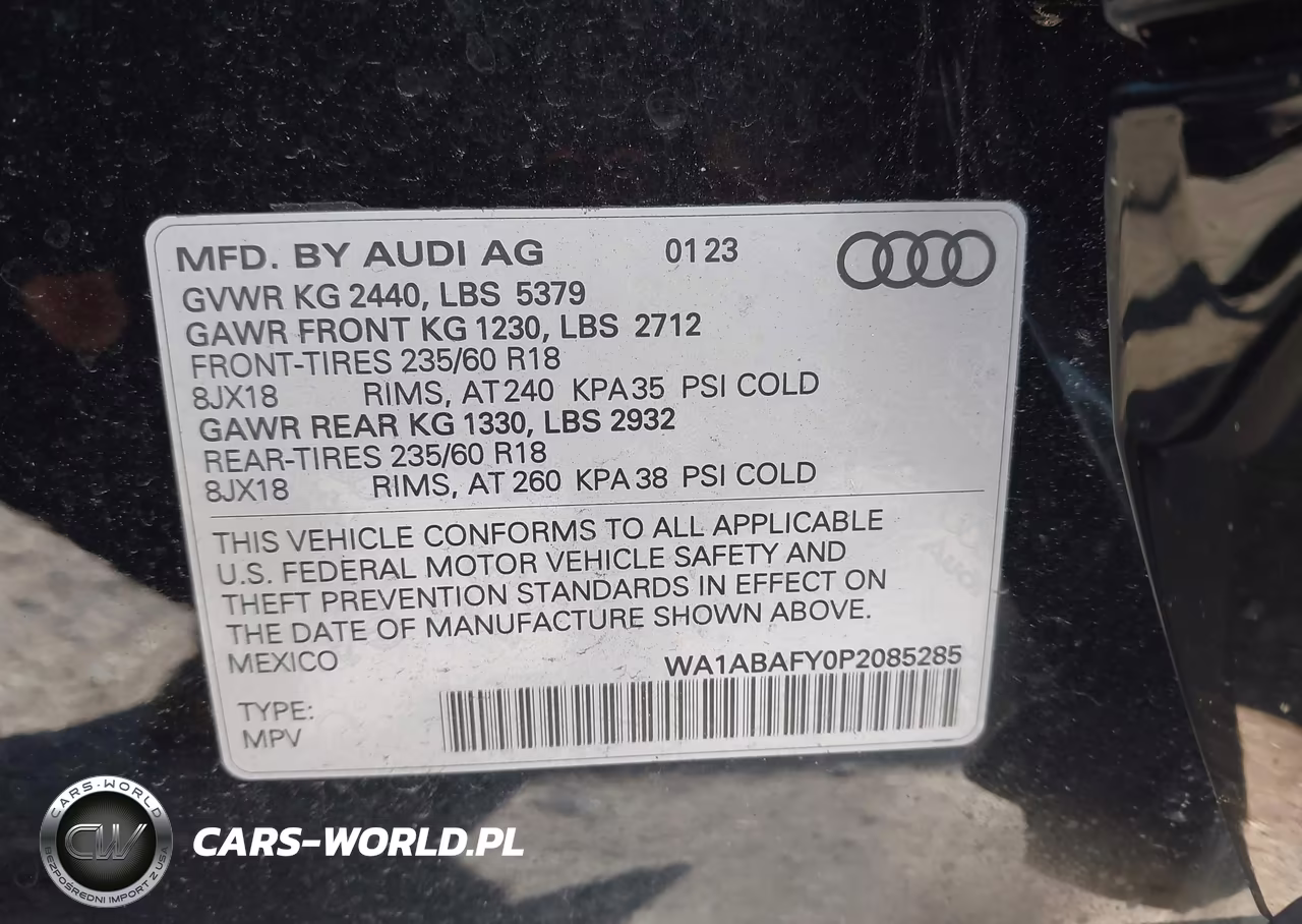 2023 Audi Q5 Premium 40 Tfsi Quattro S Tronic VIN:WA1ABAFY0P2085285 - 9