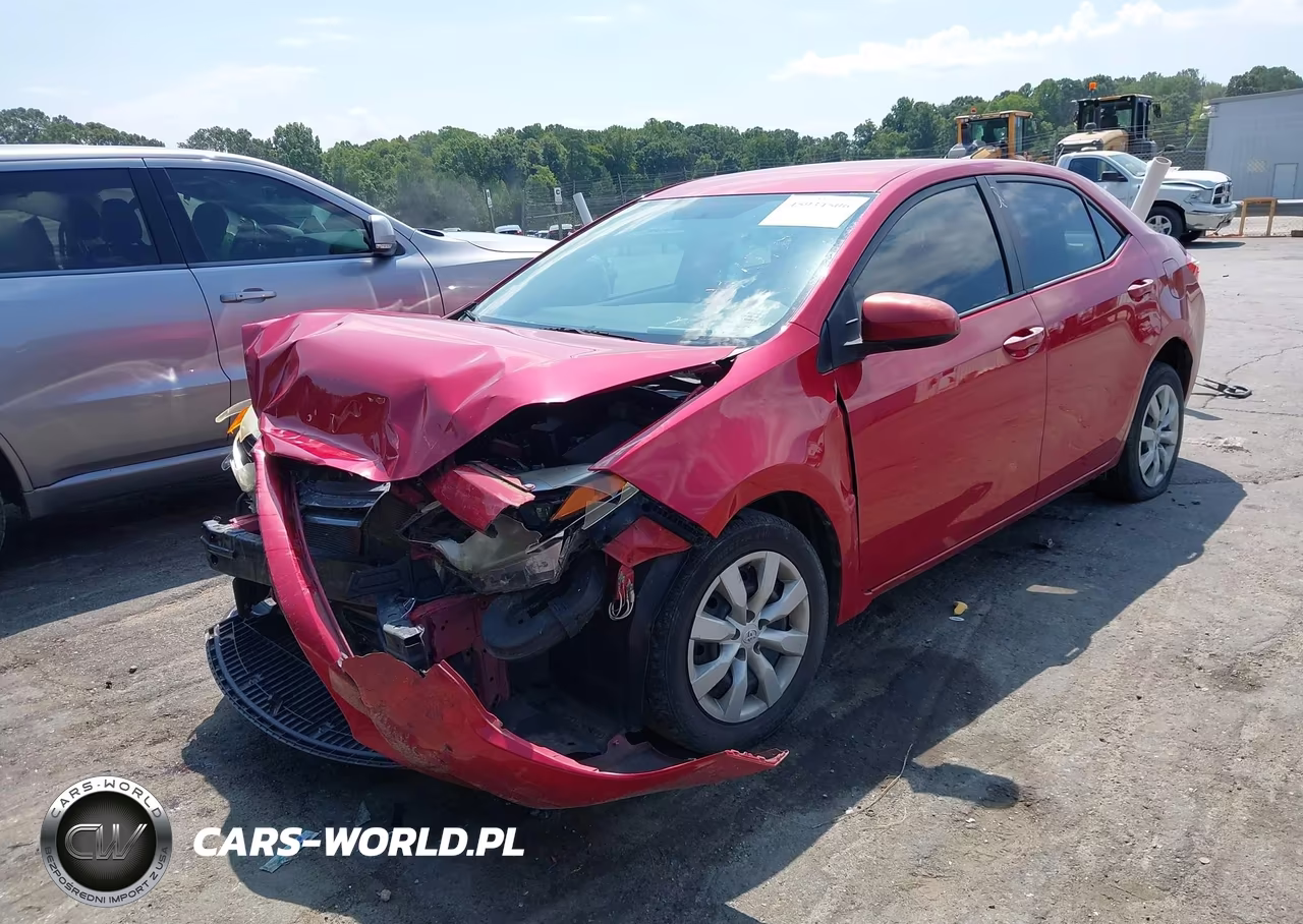 2015 Toyota Corolla Le VIN:2T1BURHE8FC334356 - 2