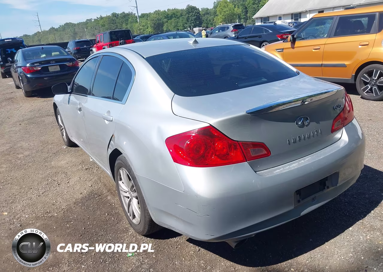 2011 Infiniti G25X VIN:JN1DV6AR1BM650845 - 3