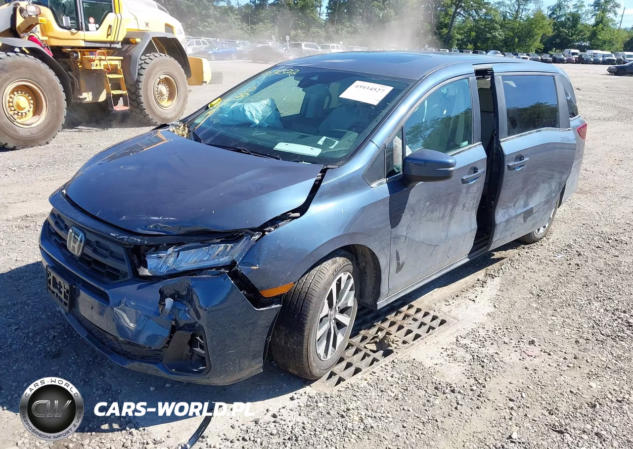 2025 Honda Odyssey Ex-L VIN:5FNRL6H62SB056925 - 2