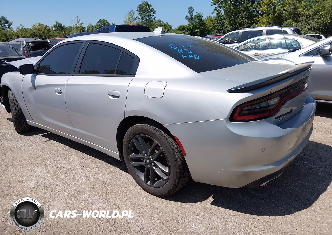 2019 Dodge Charger Sxt Awd VIN:2C3CDXJG8KH706853 - 3