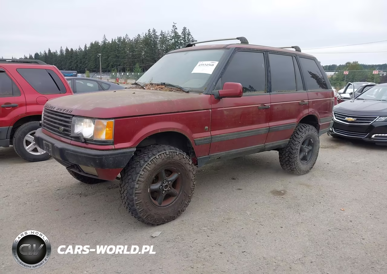 2000 Land Rover Range Rover 4.0 Se VIN:SALPV1547YA432648 - 2