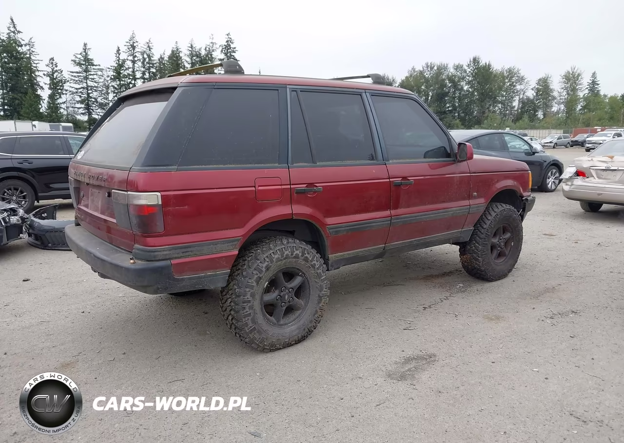2000 Land Rover Range Rover 4.0 Se VIN:SALPV1547YA432648 - 4