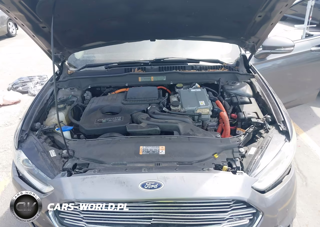 2014 Ford Fusion Energi Titanium VIN:3FA6P0SU6ER111610 - 10