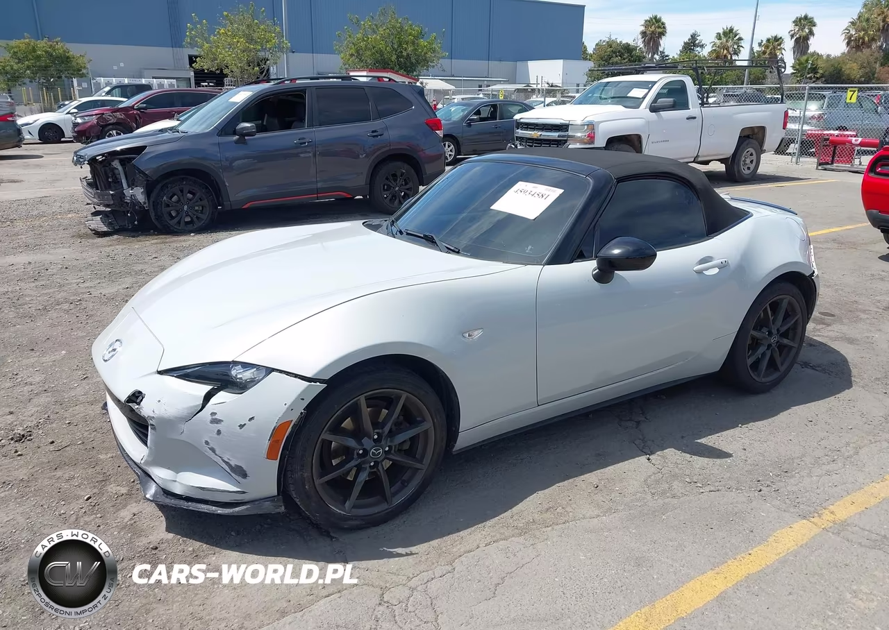 2016 Mazda Mx-5 Miata Club VIN:JM1NDAC79G0110855 - 2