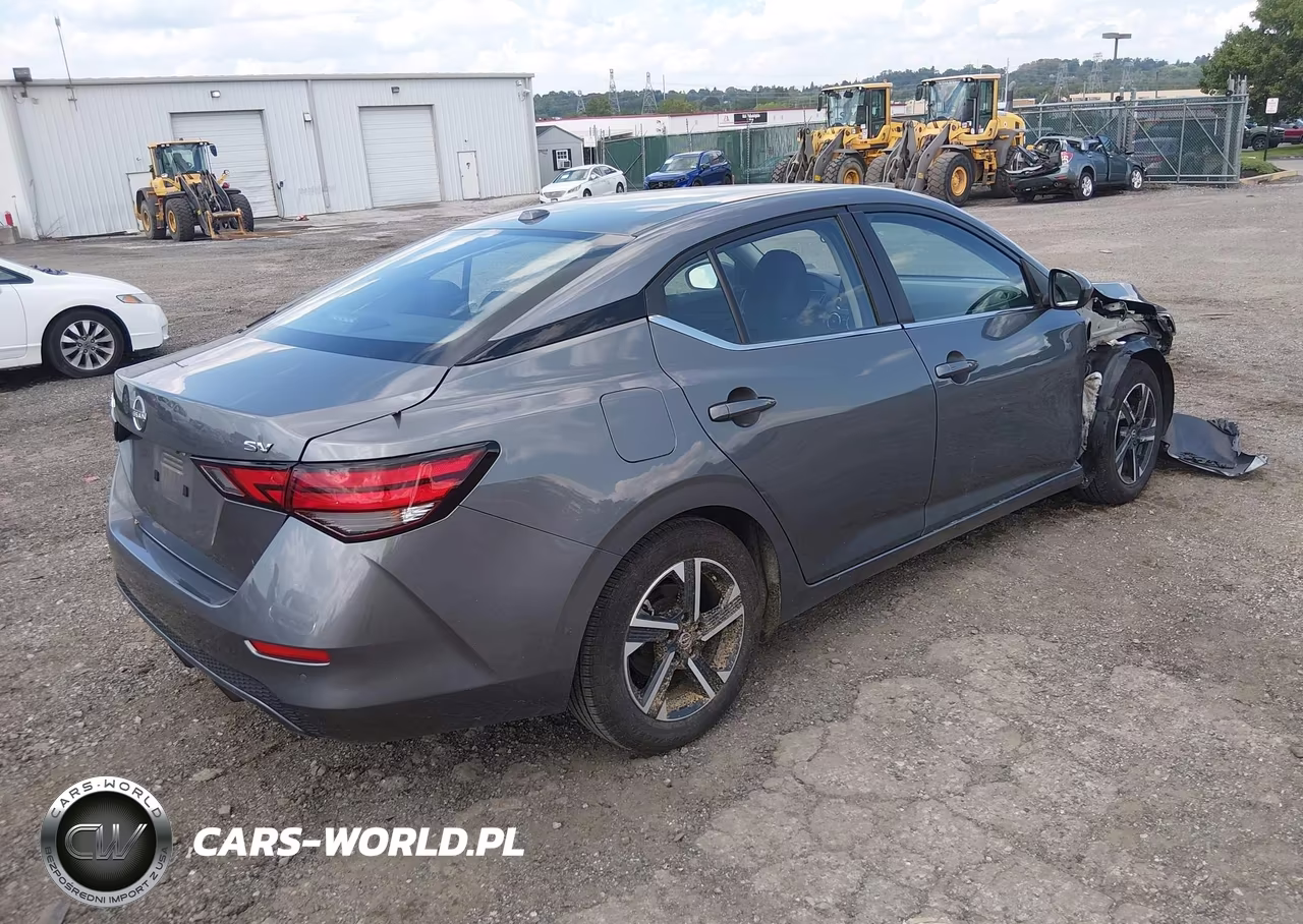 2024 Nissan Sentra Sv Xtronic Cvt VIN:3N1AB8CV6RY334012 - 4
