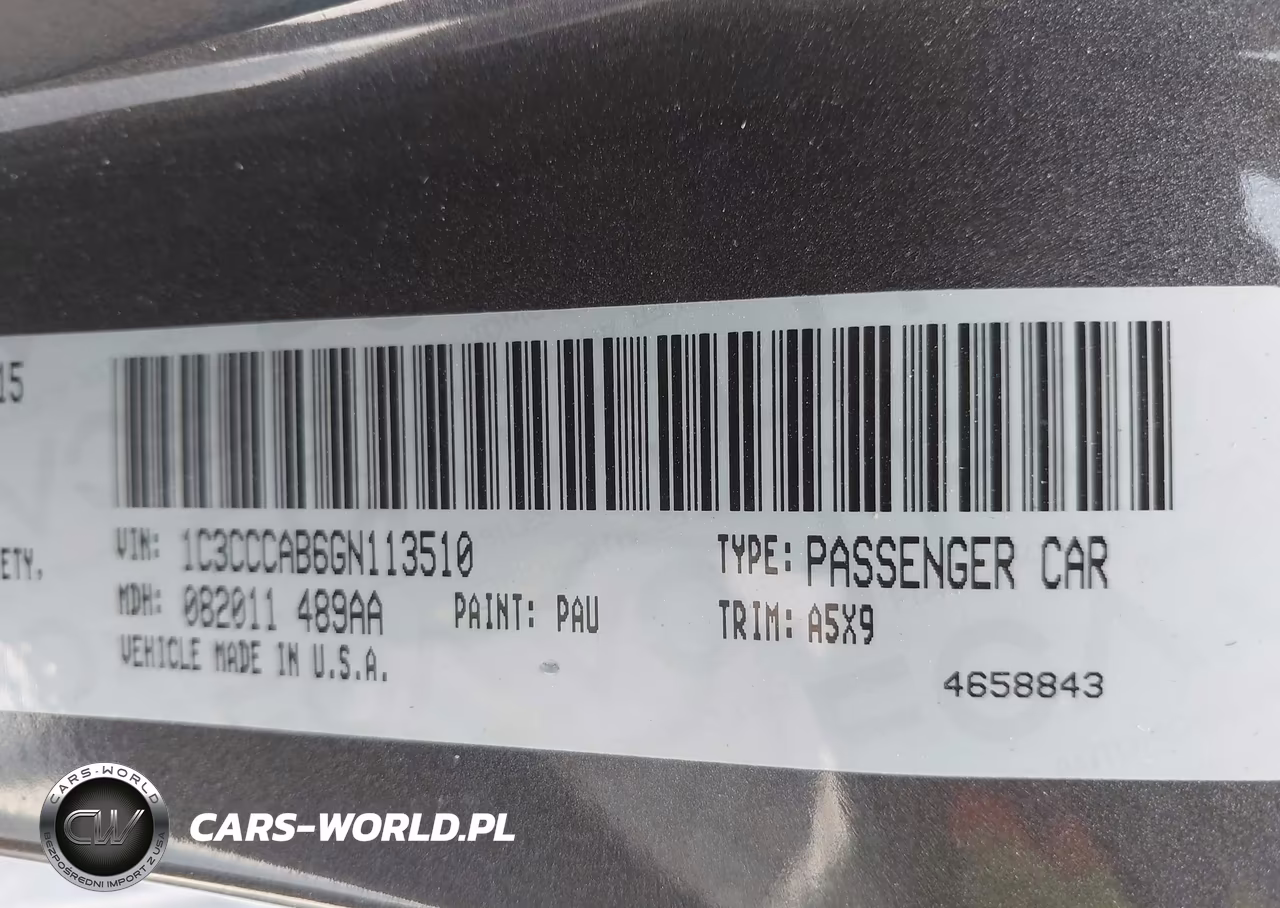 2016 Chrysler 200 Limited VIN:1C3CCCAB6GN113510 - 9