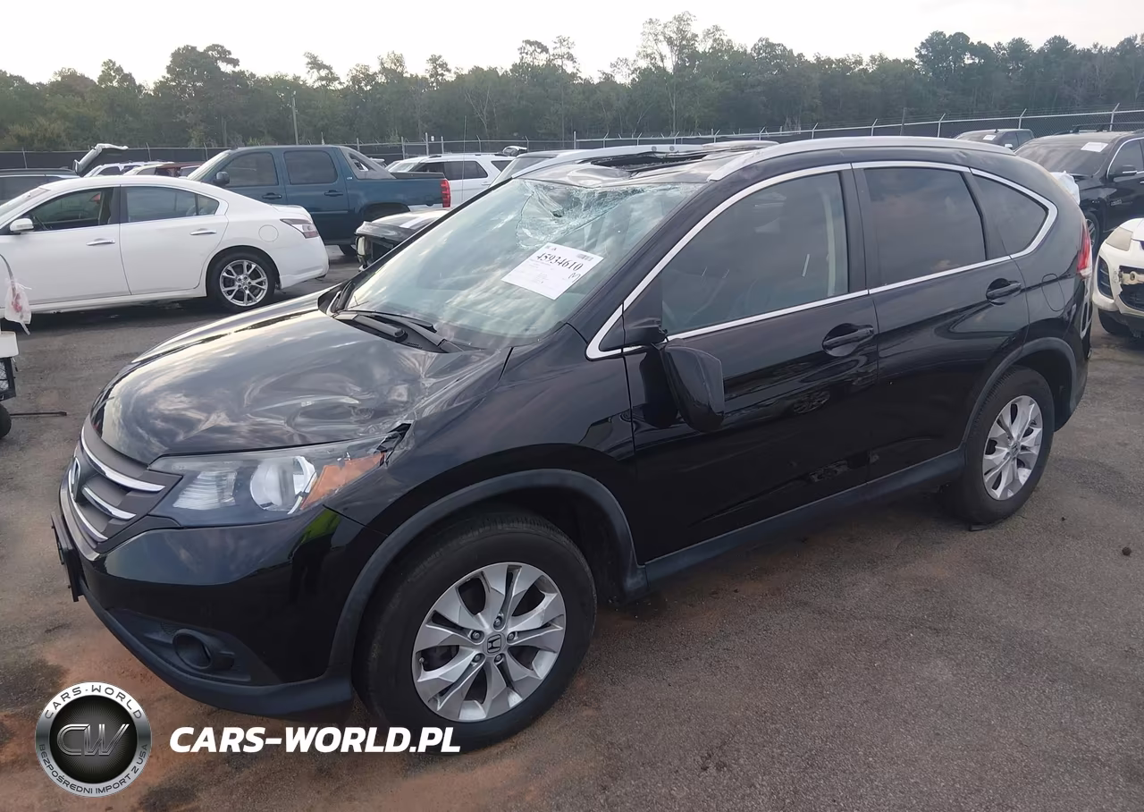 2013 Honda Cr-V Ex-L VIN:2HKRM4H77DH613858 - 2