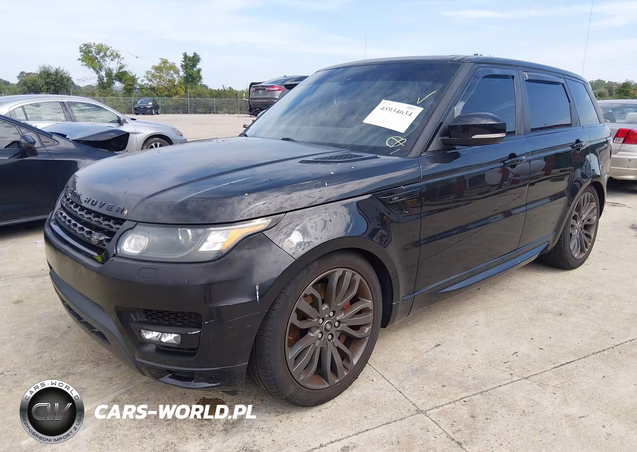 2016 Land Rover Range Rover Sport 3.0L V6 Supercharged Hse VIN:SALWS2PF2GA598860 - 2