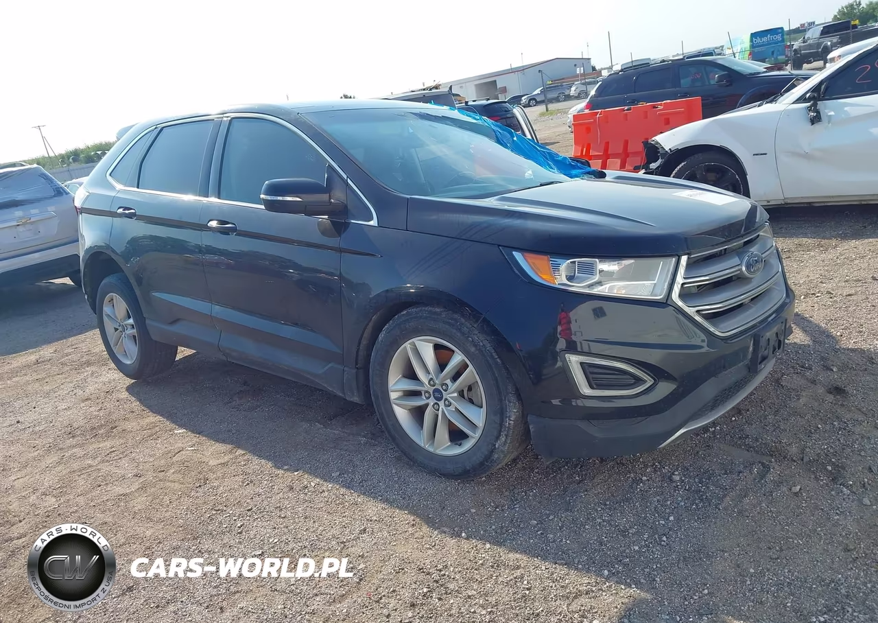 2017 Ford Edge Sel VIN:2FMPK4J80HBB56033 - 1