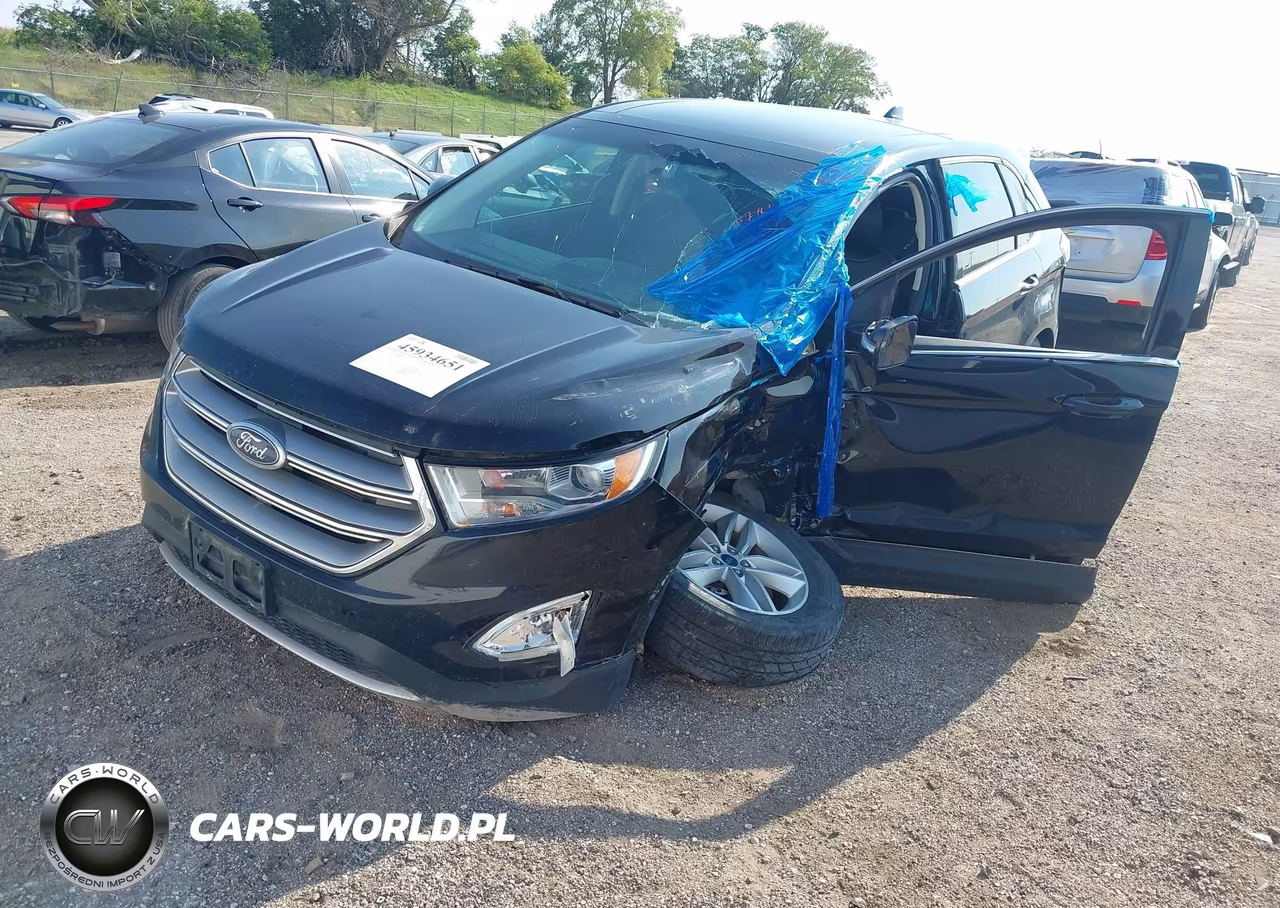2017 Ford Edge Sel VIN:2FMPK4J80HBB56033 - 2