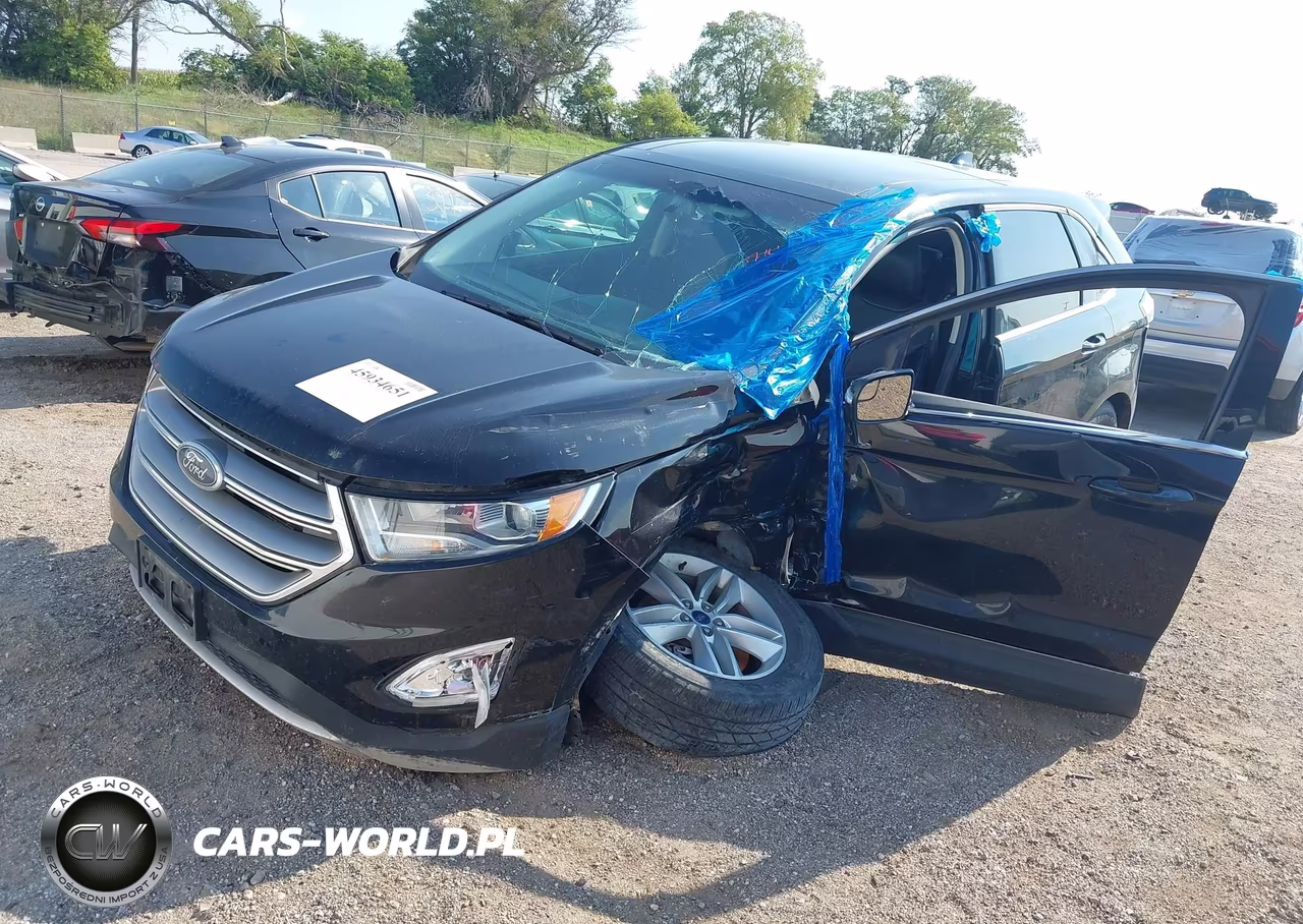 2017 Ford Edge Sel VIN:2FMPK4J80HBB56033 - 6