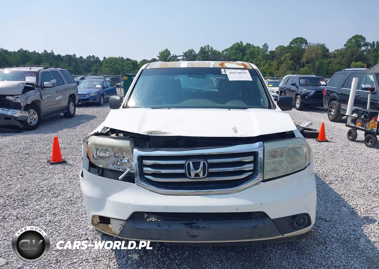 2015 Honda Pilot Lx VIN:5FNYF3H29FB001179 - 12