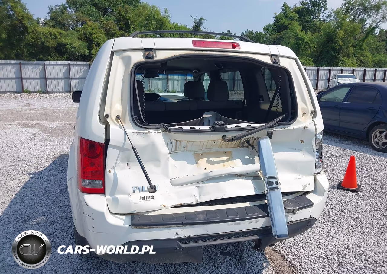 2015 Honda Pilot Lx VIN:5FNYF3H29FB001179 - 6