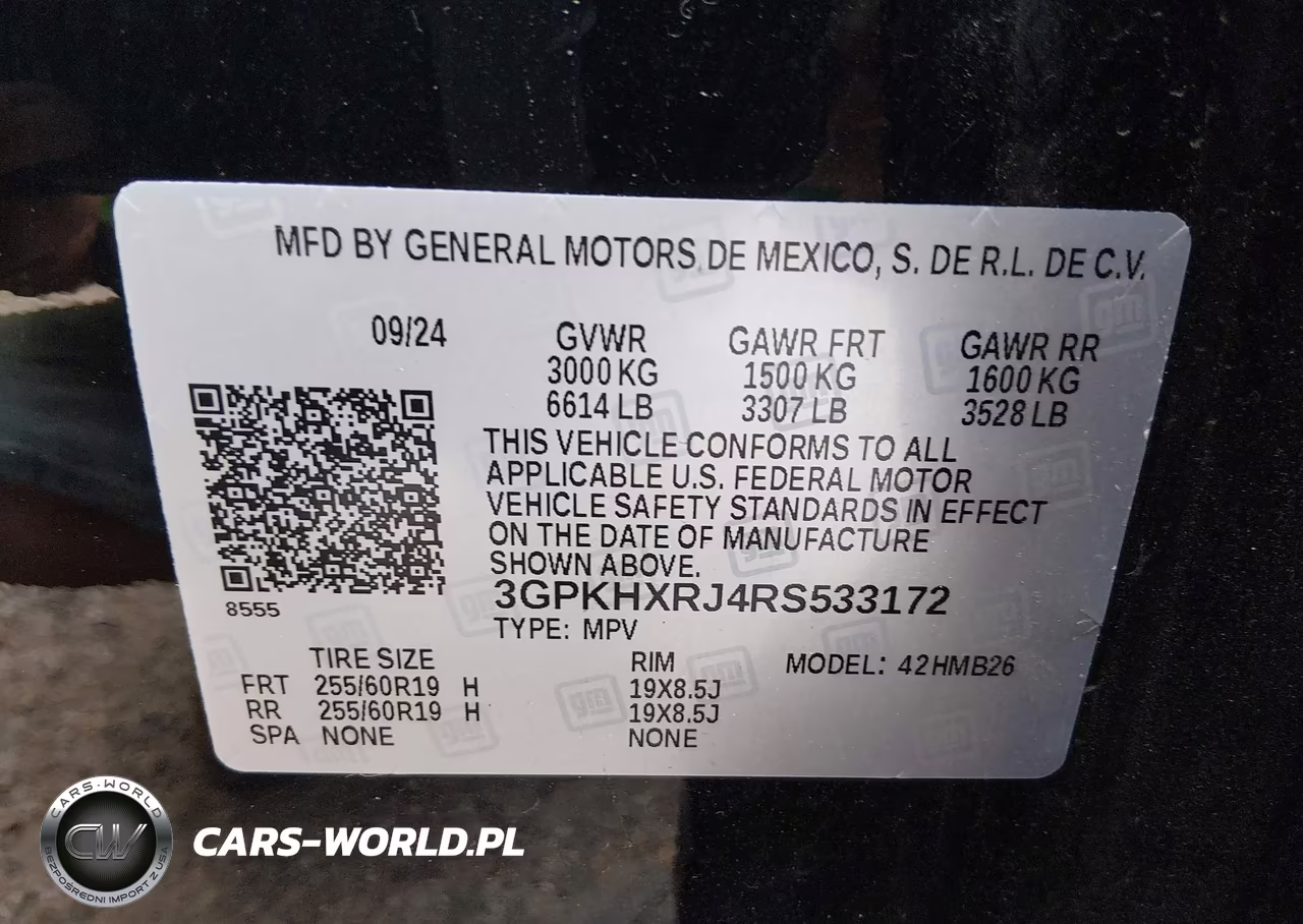2024 Honda Prologue Touring VIN:3GPKHXRJ4RS533172 - 9