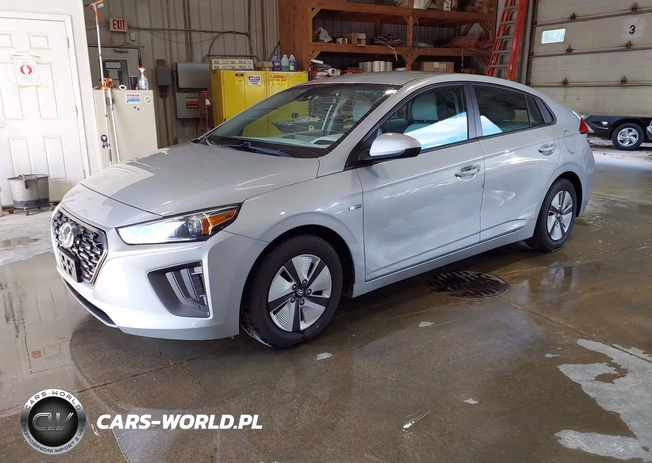 2020 Hyundai Ioniq Hybrid Blue VIN:KMHC65LC3LU219865 - 2