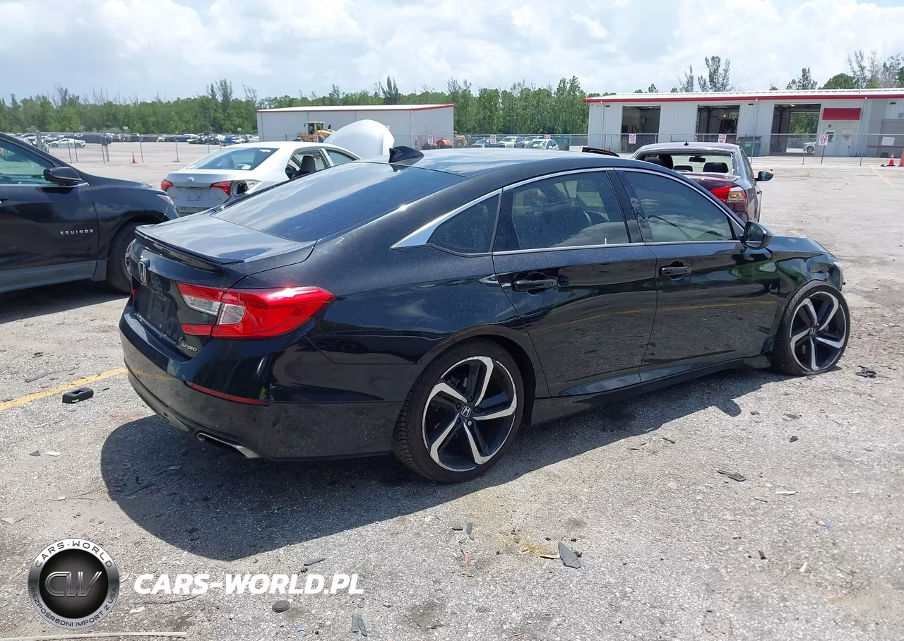 2019 Honda Accord Sport VIN:1HGCV1F38KA101744 - 4