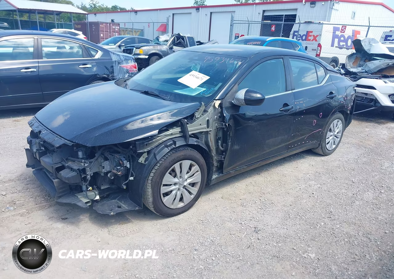 2021 Nissan Sentra S Xtronic Cvt VIN:3N1AB8BV3MY267783 - 2