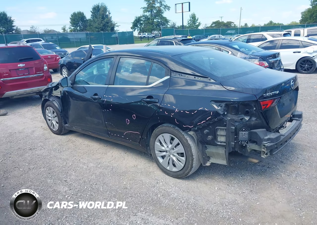 2021 Nissan Sentra S Xtronic Cvt VIN:3N1AB8BV3MY267783 - 3