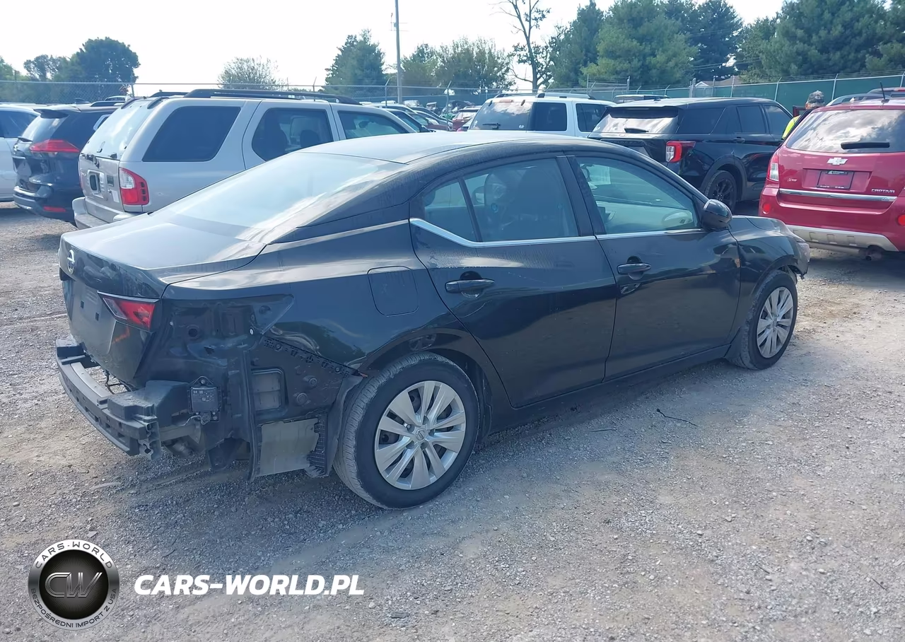 2021 Nissan Sentra S Xtronic Cvt VIN:3N1AB8BV3MY267783 - 4