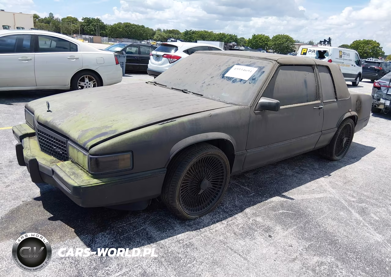 1989 Cadillac Deville VIN:1G6CD1156K4312971 - 2