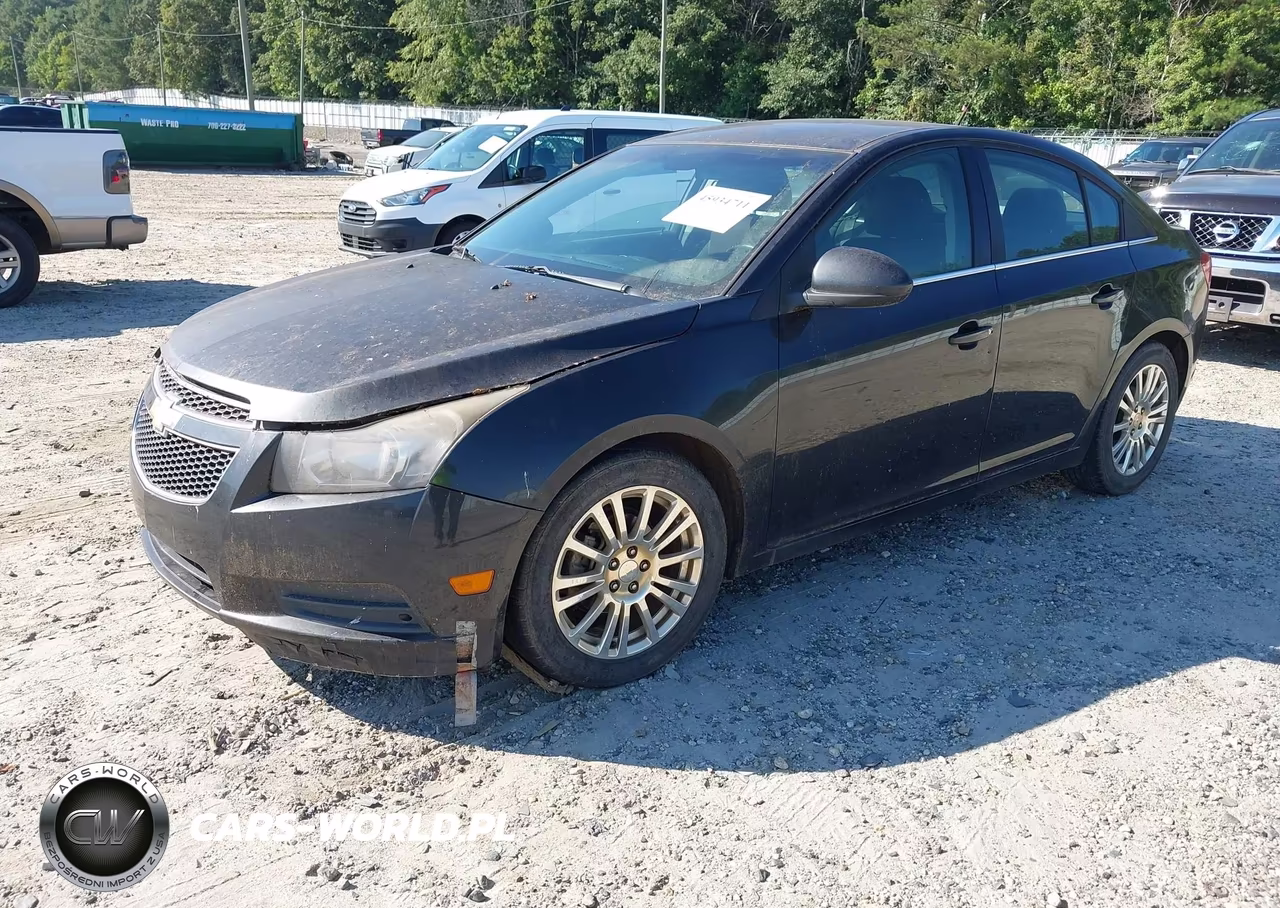 2011 Chevrolet Cruze Eco VIN:1G1PK5S92B7306931 - 2