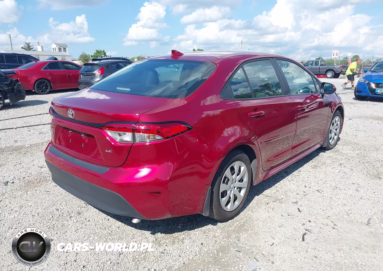 2025 Toyota Corolla Le VIN:5YFB4MDE4SP345244 - 4