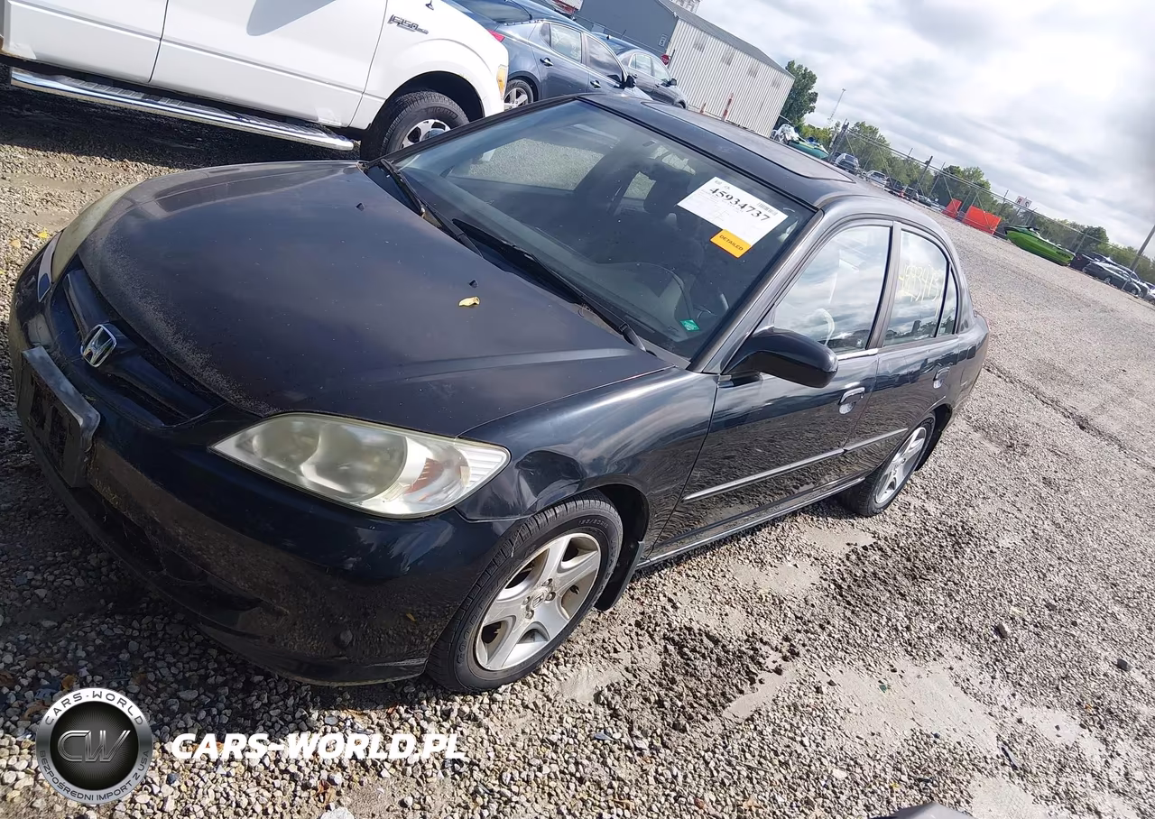 2004 Honda Civic Ex VIN:2HGES26874H588586 - 2