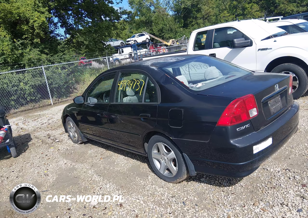 2004 Honda Civic Ex VIN:2HGES26874H588586 - 3