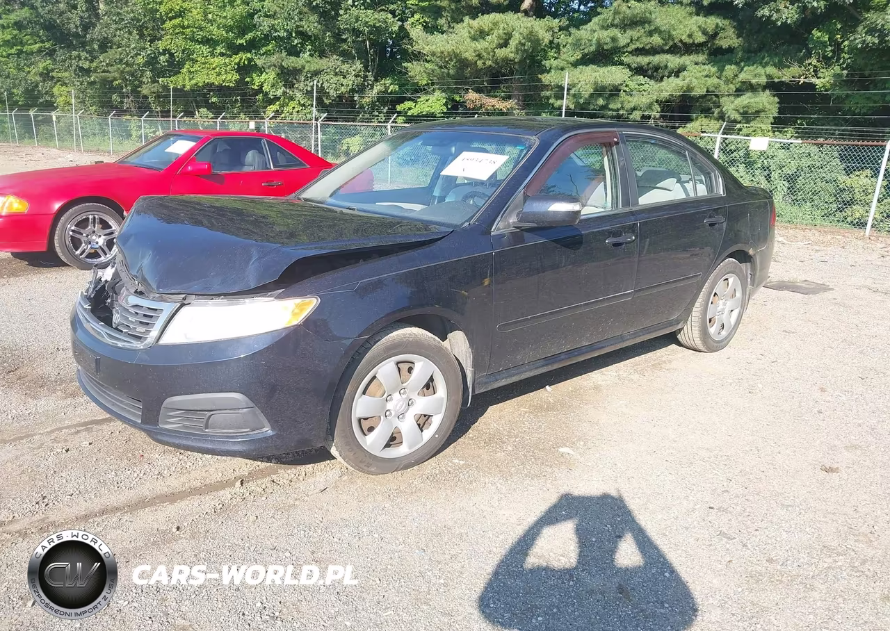 2009 Kia Optima Lx VIN:KNAGE228595363728 - 2