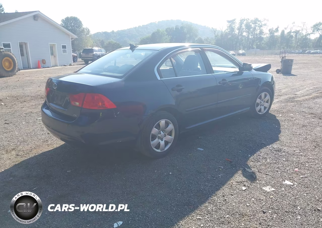 2009 Kia Optima Lx VIN:KNAGE228595363728 - 4