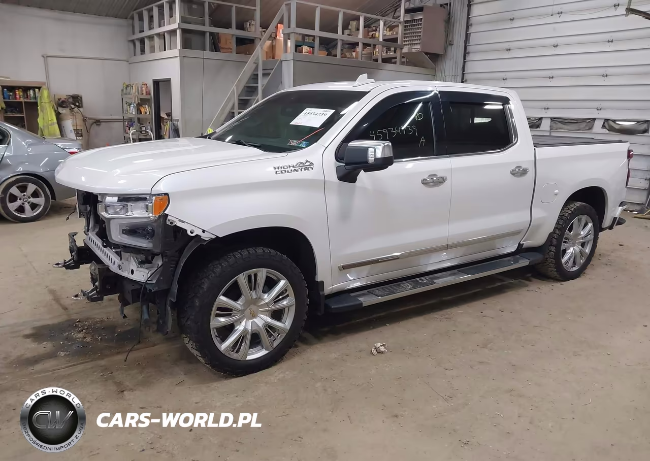 2022 Chevrolet Silverado 1500 4Wd Short Bed High Country VIN:1GCUDJED8NZ559029 - 2