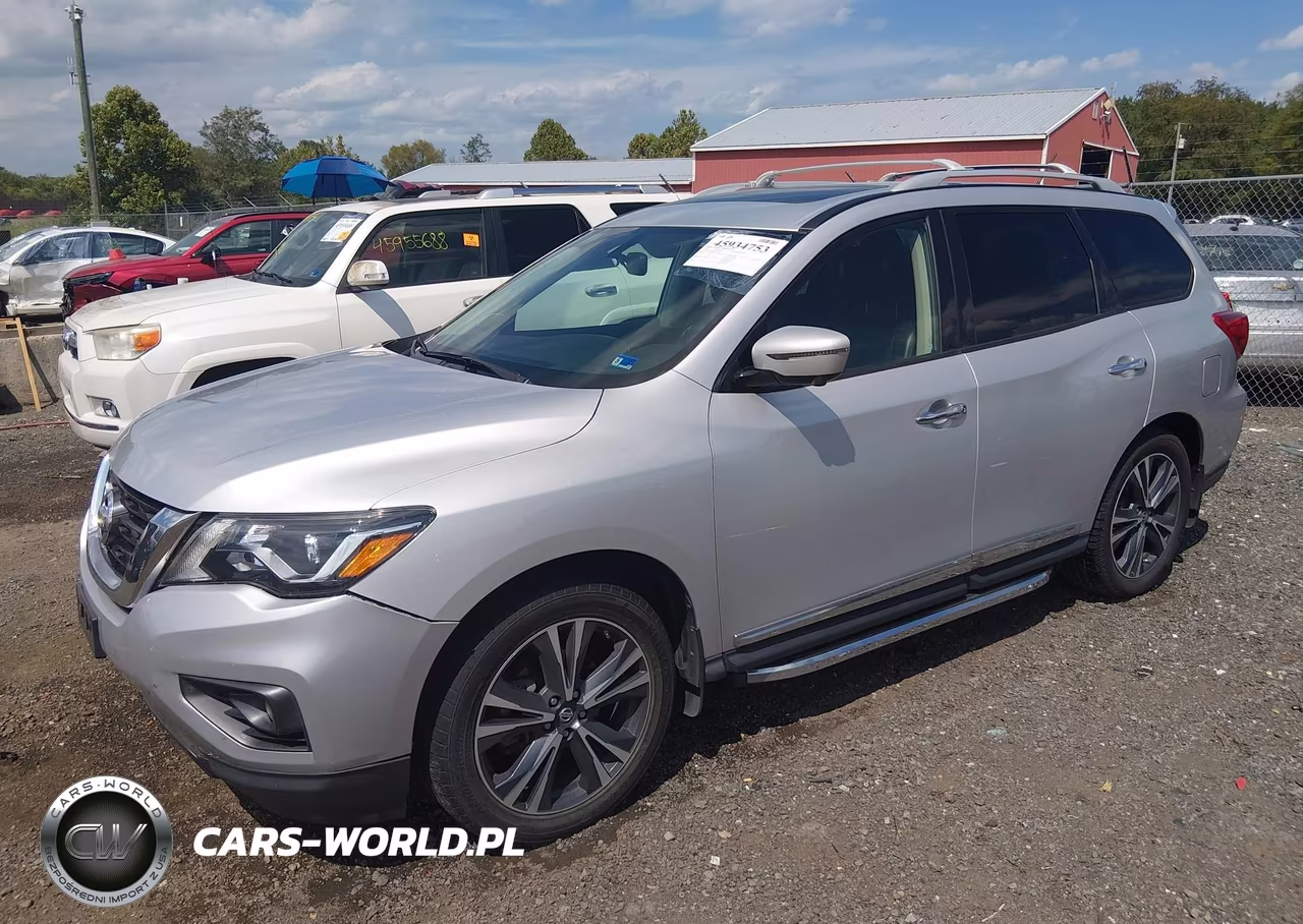 2018 Nissan Pathfinder Platinum VIN:5N1DR2MM9JC656029 - 2