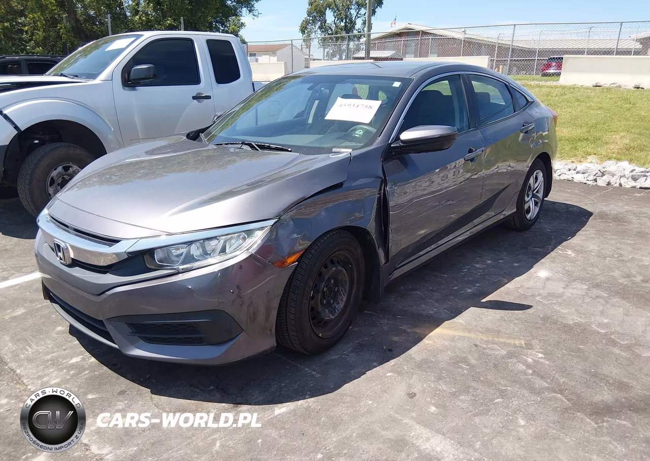 2017 Honda Civic Lx VIN:19XFC2F57HE066080 - 2