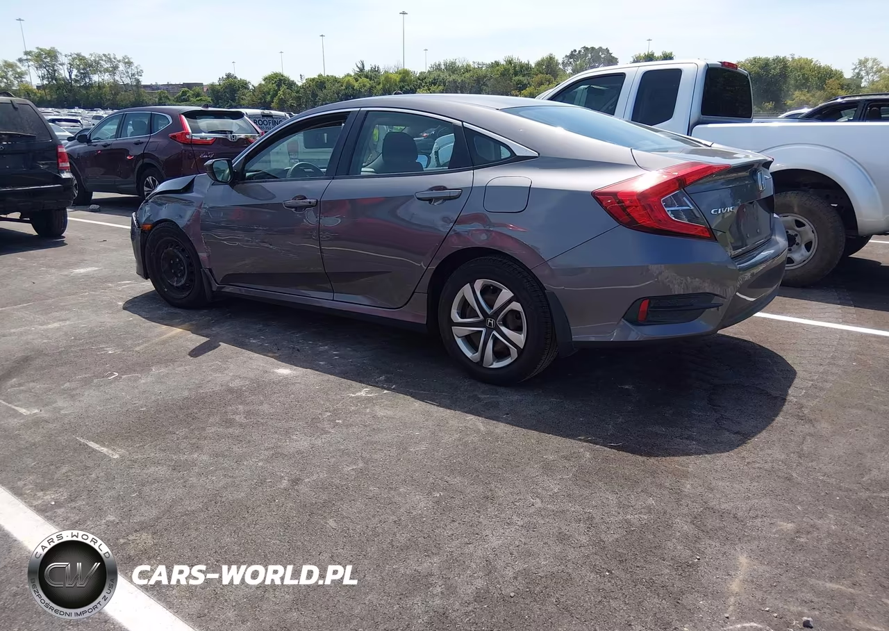 2017 Honda Civic Lx VIN:19XFC2F57HE066080 - 3