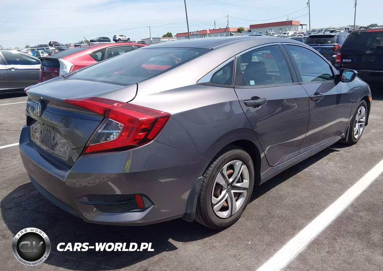 2017 Honda Civic Lx VIN:19XFC2F57HE066080 - 4
