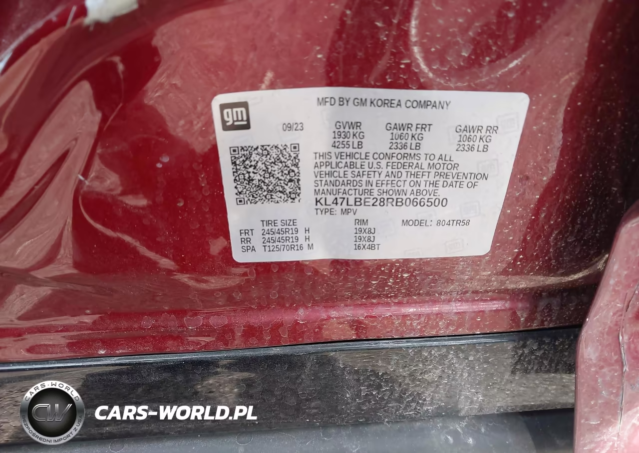 2024 Buick Envista Sport Touring Fwd VIN:KL47LBE28RB066500 - 9