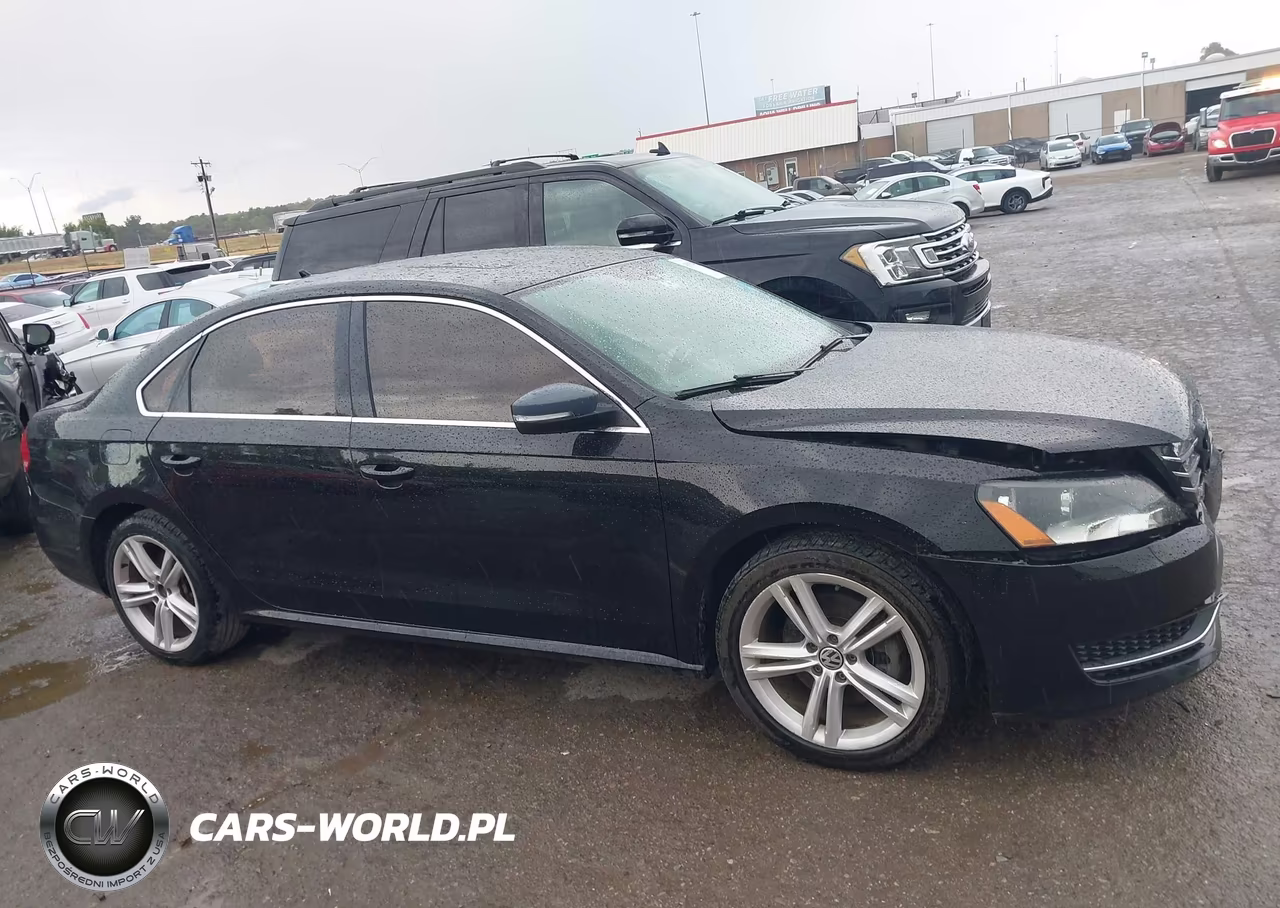 2014 Volkswagen Passat 2.5L Se VIN:1VWBH7A35EC018581 - 13