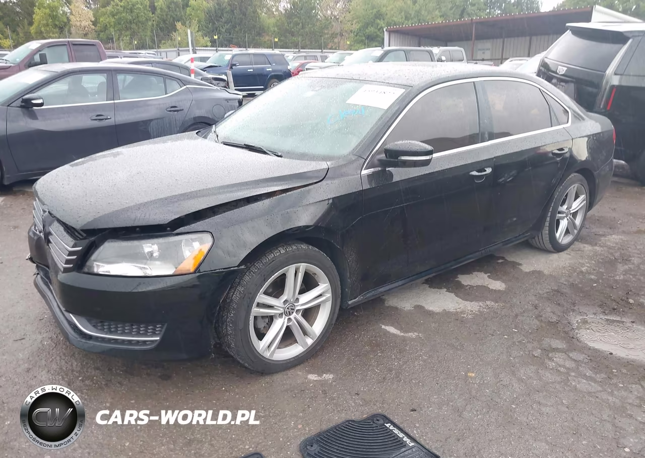 2014 Volkswagen Passat 2.5L Se VIN:1VWBH7A35EC018581 - 2