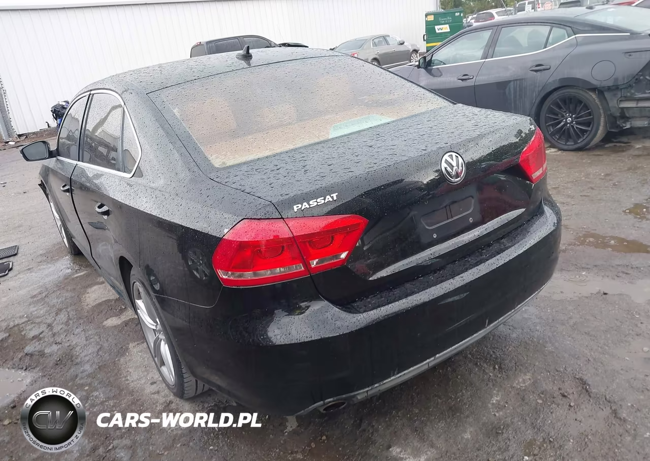 2014 Volkswagen Passat 2.5L Se VIN:1VWBH7A35EC018581 - 3