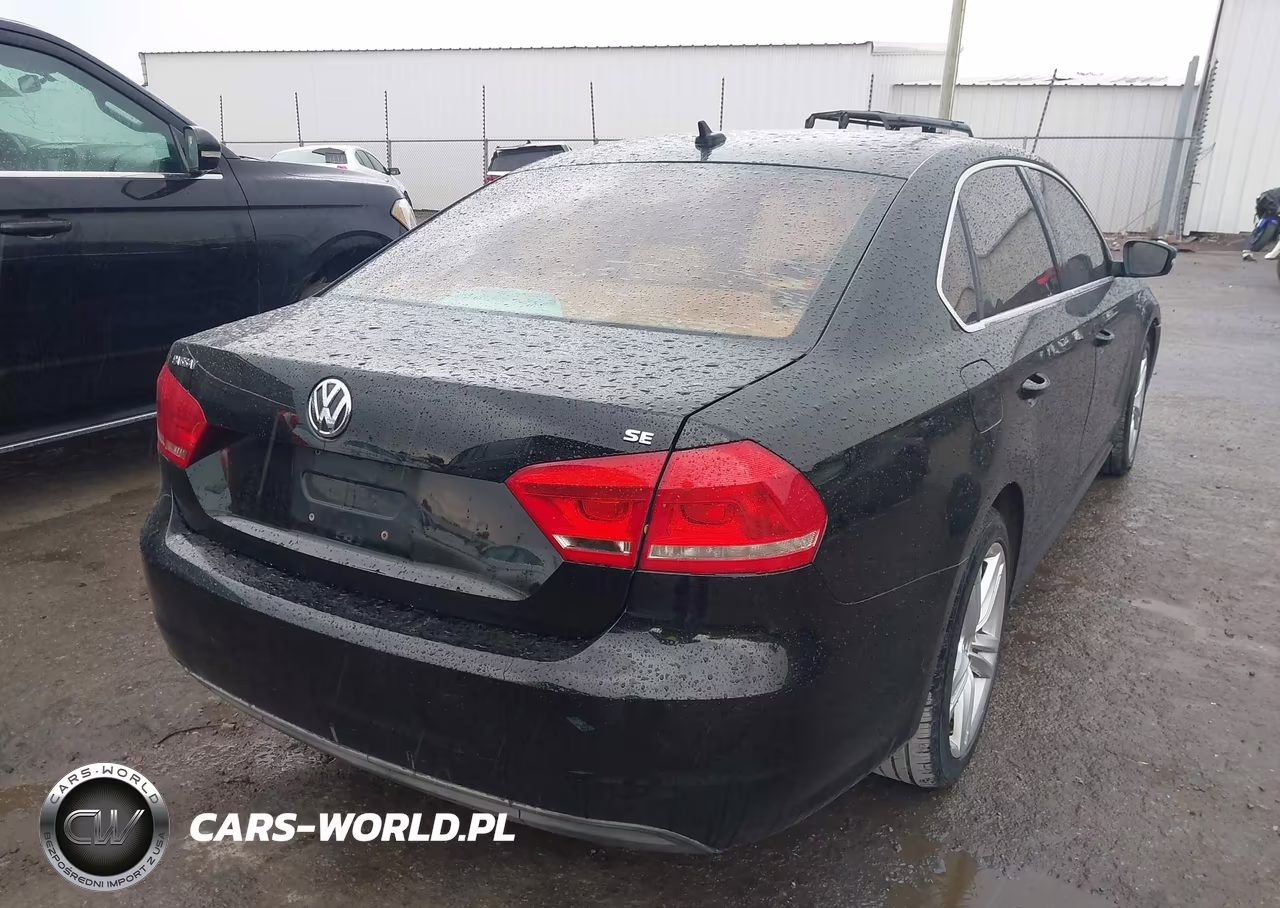 2014 Volkswagen Passat 2.5L Se VIN:1VWBH7A35EC018581 - 4