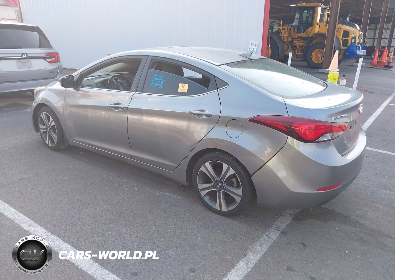 2014 Hyundai Elantra Sport VIN:KMHDH4AH7EU171104 - 3